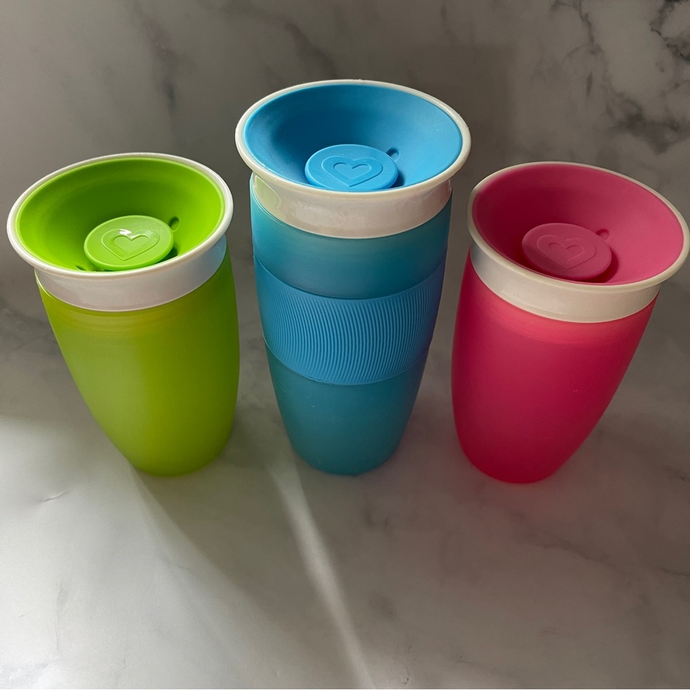 Munchkin 360 Sippy Cups 14 oz & 10 oz